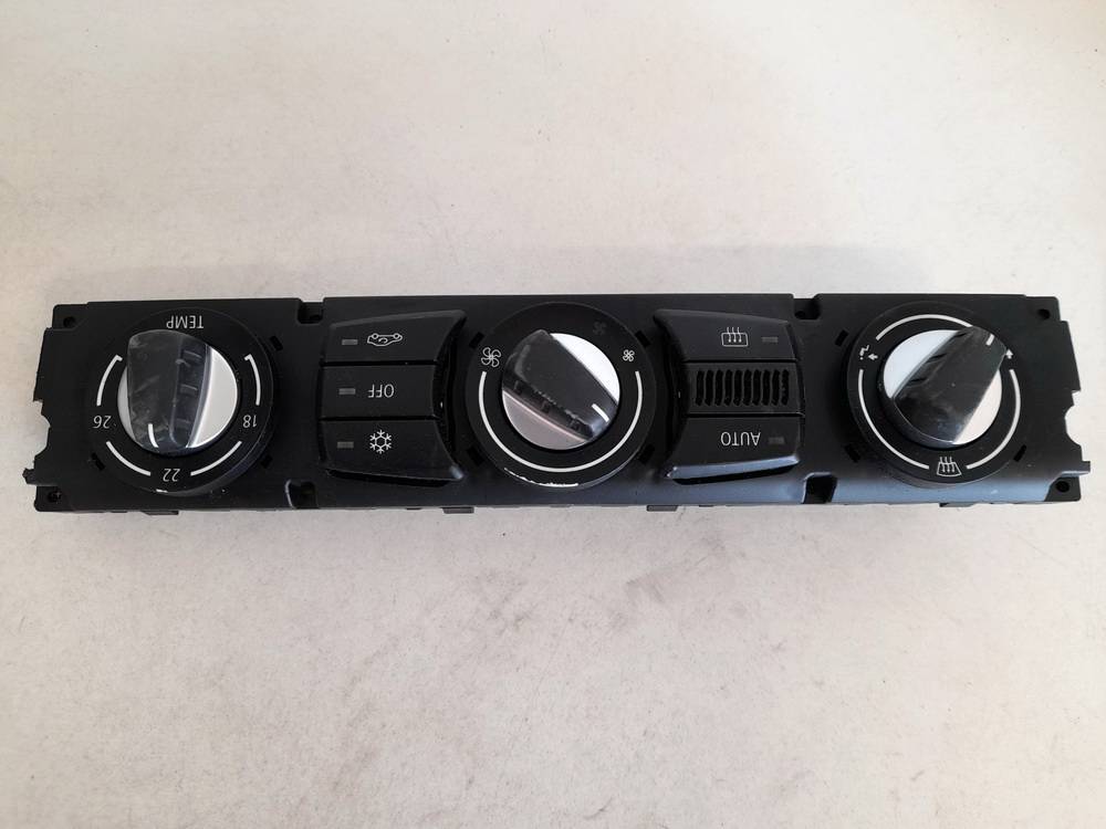 11419110 BMW 5-Series 2006 Heizungsbedienteil Klimabedienteil