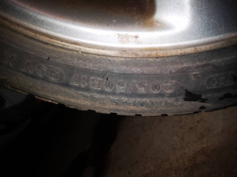 5X108 Volvo V50 2005 Komplet Kół Zimowych R17 - Thumbnail 6