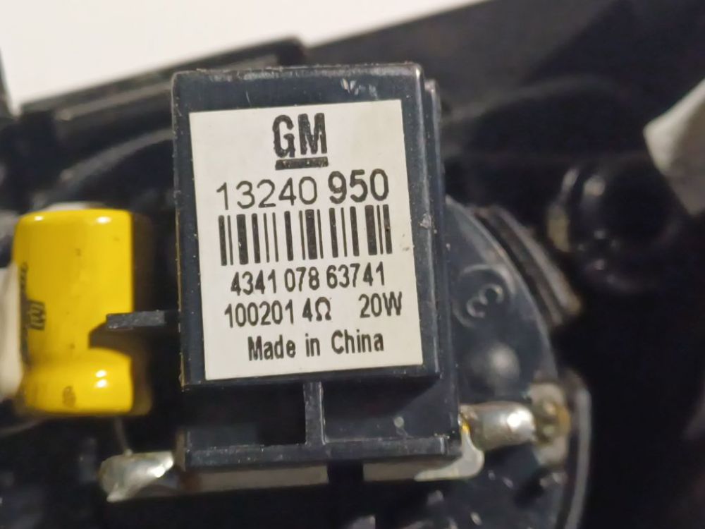 13240950 Opel Insignia 2010 Garso kolonele - Thumbnail 5