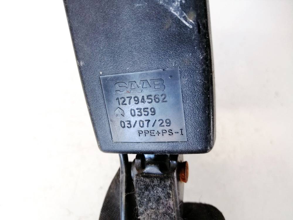 12794562 SAAB 9-3 2003 Drošības jostas sprādze (turētājs) - PRIEKŠA PA LABI - Thumbnail 3