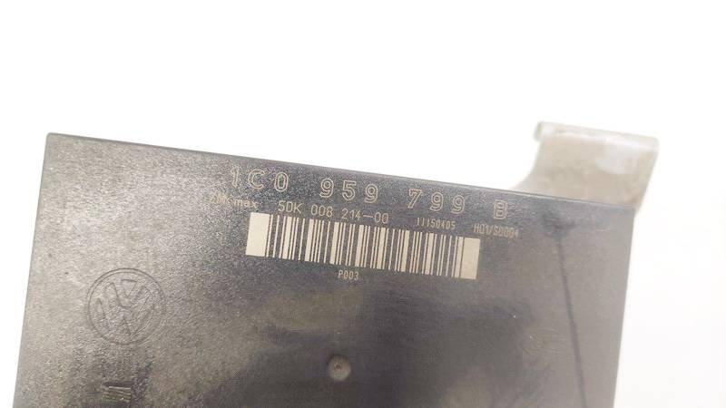 1C0959799B Skoda Octavia 2004 General Module Comfort Relay (Unit) - Thumbnail 2