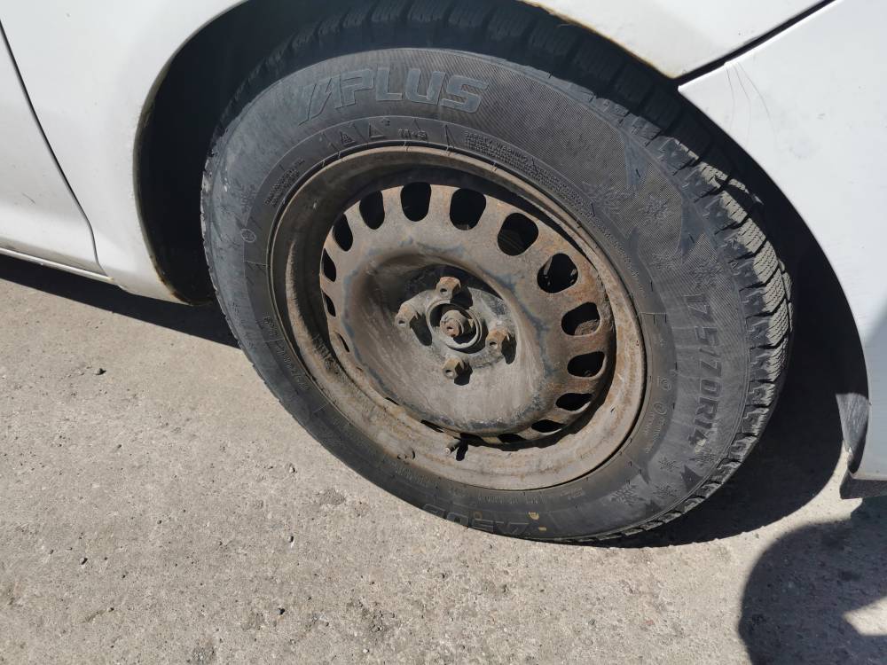 4X100 Opel Corsa 2009 Tērauda riteņu komplekts R14 - Thumbnail 2