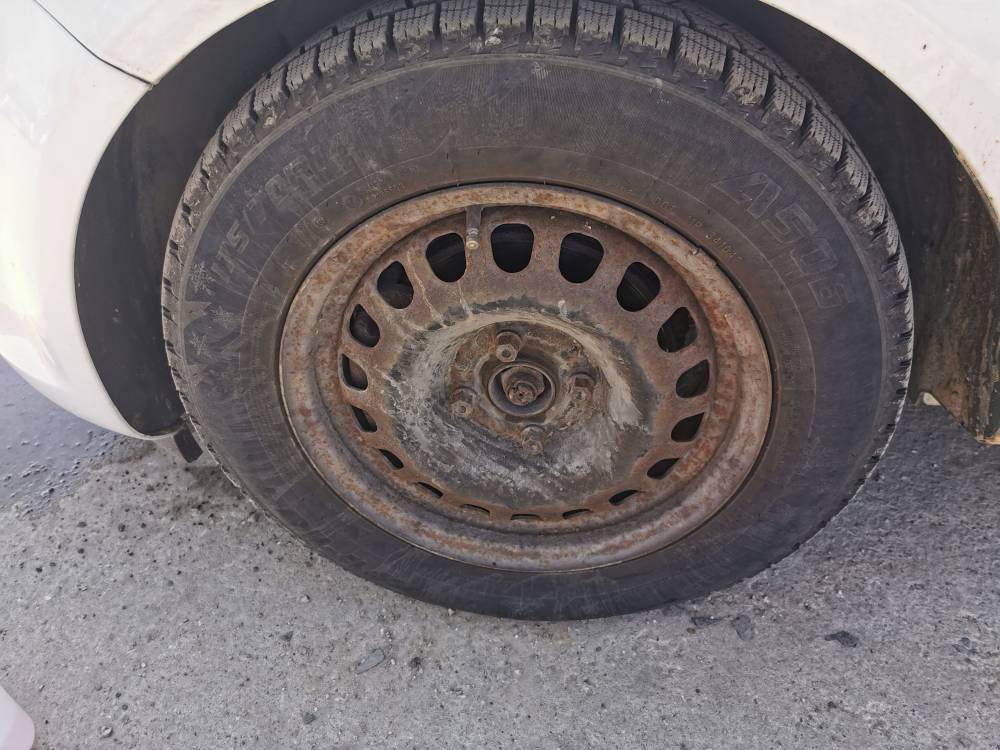 4X100 Opel Corsa 2009 Tērauda riteņu komplekts R14 - Thumbnail 3