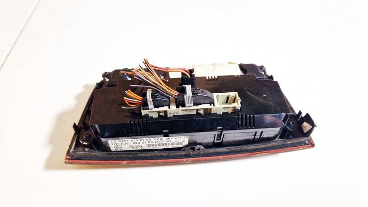 A2518702189 Mercedes-Benz R-CLASS 2007 Climate Control Panel (heater control switches) - Thumbnail 2