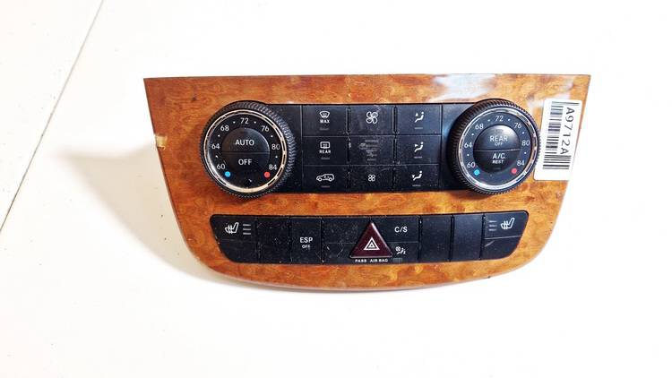 A2518702189 Mercedes-Benz R-CLASS 2007 Climate Control Panel (heater control switches)