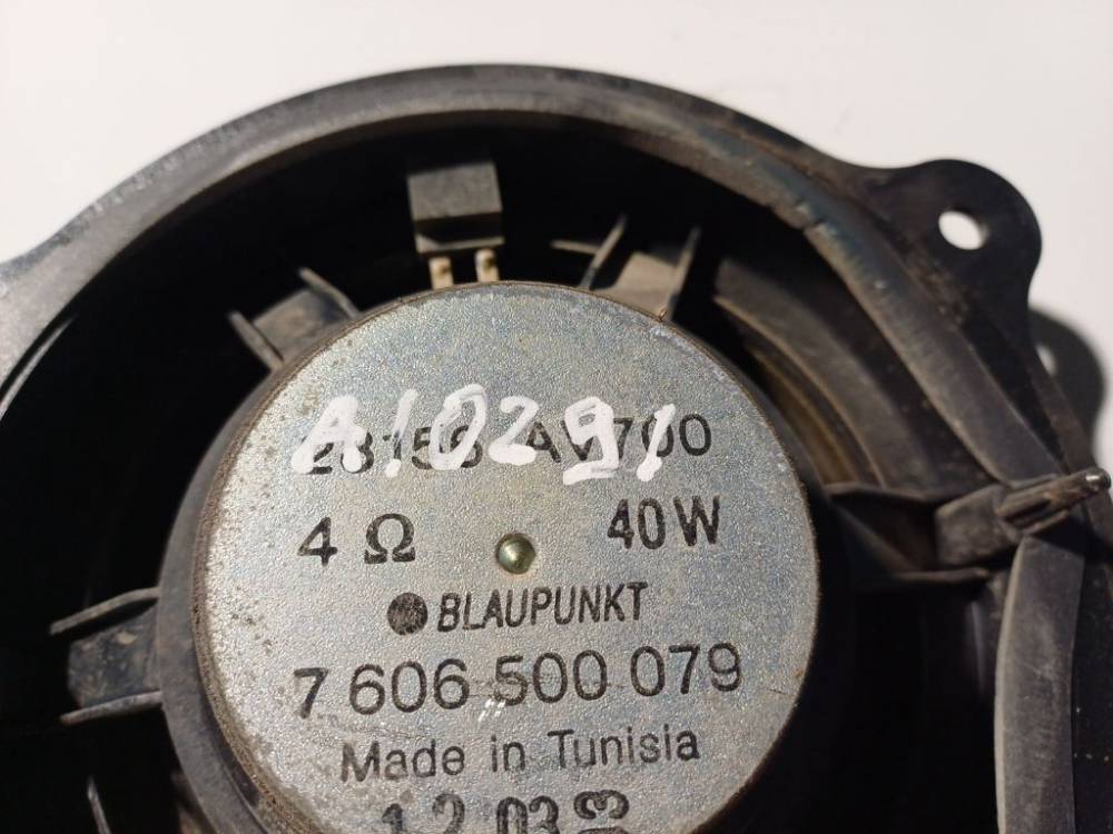 7606500079 Nissan Primera 2003 Speaker (audio)