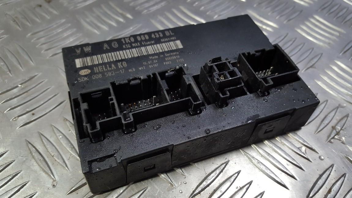 1K0959433BL Skoda Octavia 2007 Confort Contrôle Module