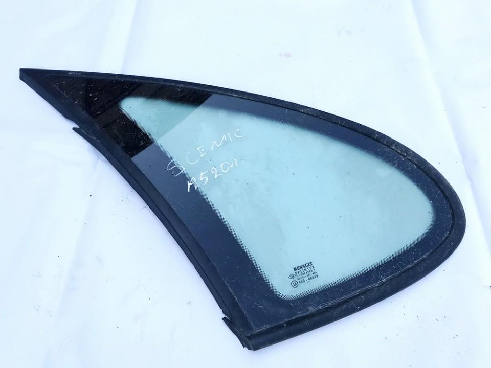 Renault Scenic 2001 Corner quarter window glass - REAR LEFT