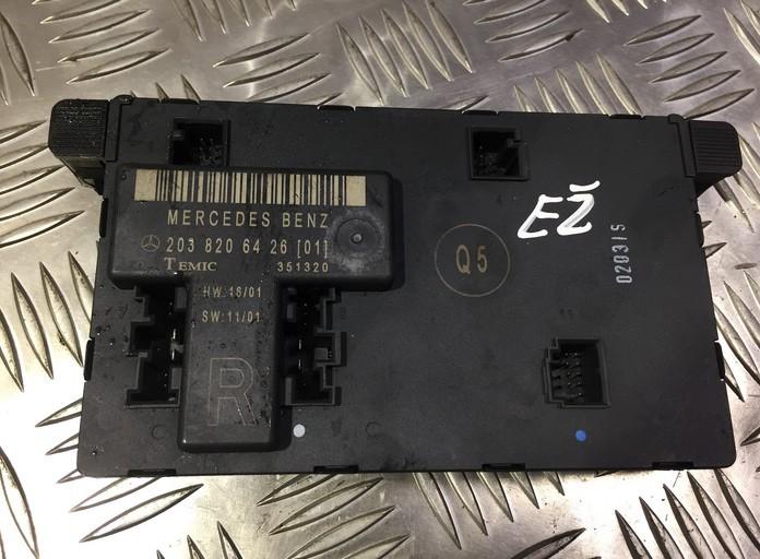 2038206426 Mercedes-Benz C-CLASS 2005 Door control relay (DOOR CONTROL UNIT MODULE ECU )