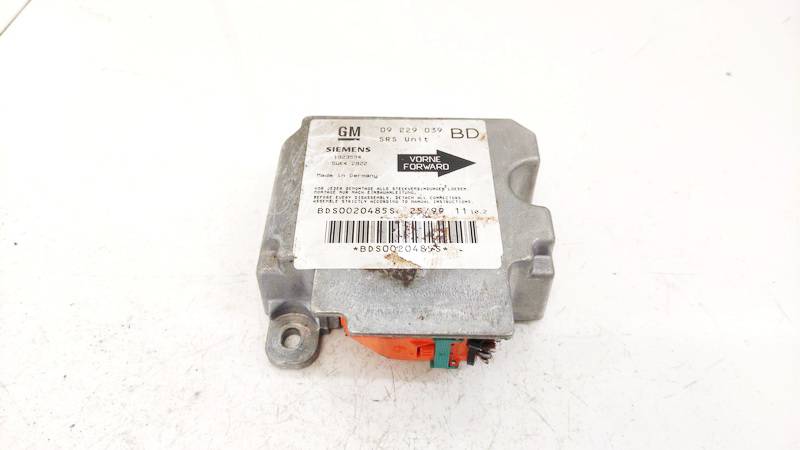 09229039 Opel Vectra 1999 Airbag crash sensors module