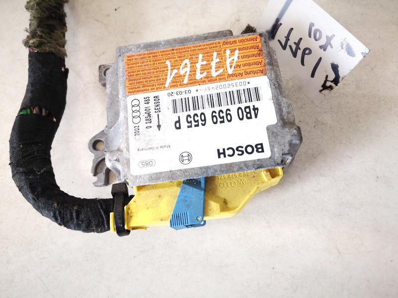 4B0959655P Audi A6 2003 Airbag crash sensors module - Thumbnail 2