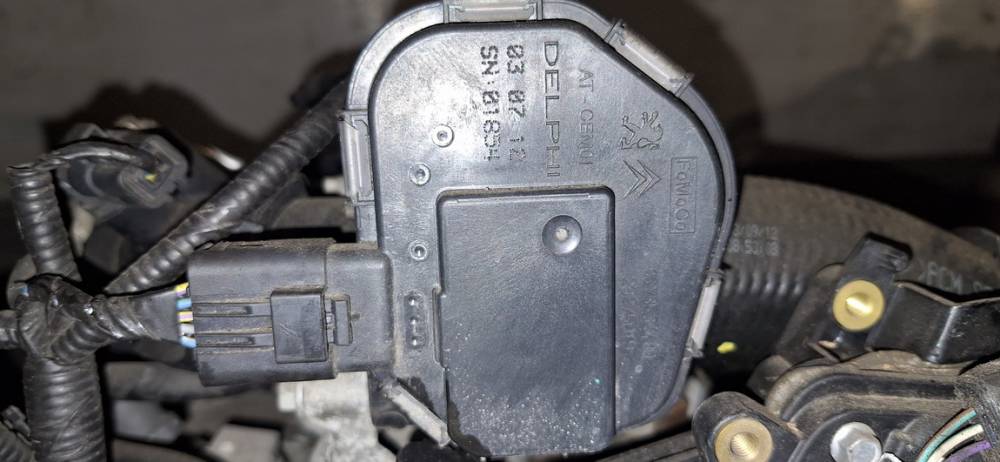 9673534480 Ford Fiesta 2012 High Flow Throttle Body Valve (Air Control Valve) - Thumbnail 2