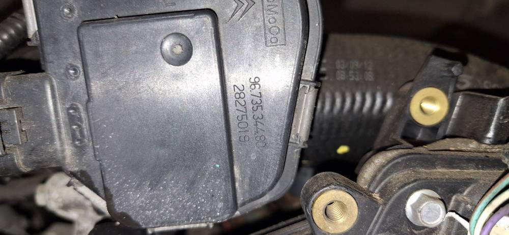 9673534480 Ford Fiesta 2012 High Flow Throttle Body Valve (Air Control Valve) - Thumbnail 3