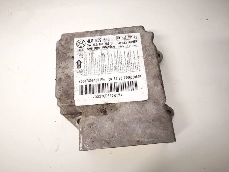 4L0959655 Audi Q7 2007 Airbag crash sensors module