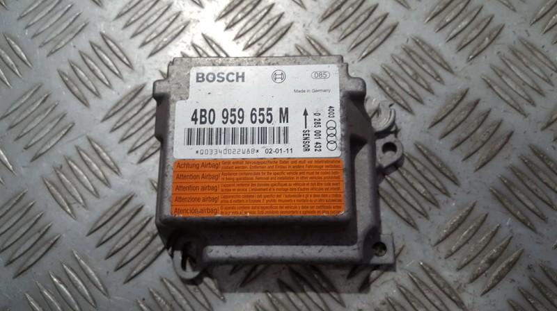 4B0959655M Audi A6 1998 Airbag crash sensors module