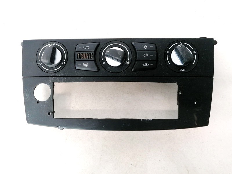 6411917771202 BMW 5-Series 2005 Climate Control Panel (heater control switches)