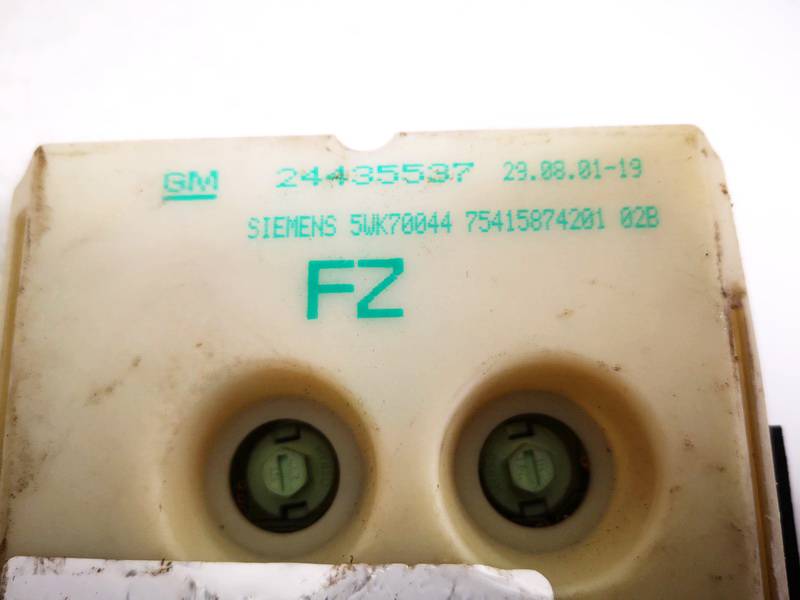 24435537 Opel Zafira 2002 PANTALLA MULTIFUNCION, Pantalla-monitor-visor - Thumbnail 3