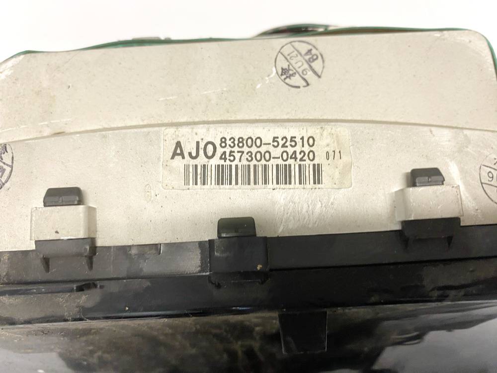 8380052510 Toyota Yaris Verso 2000 Speedometers - Cockpit - Speedo Clocks Instrument - Thumbnail 3