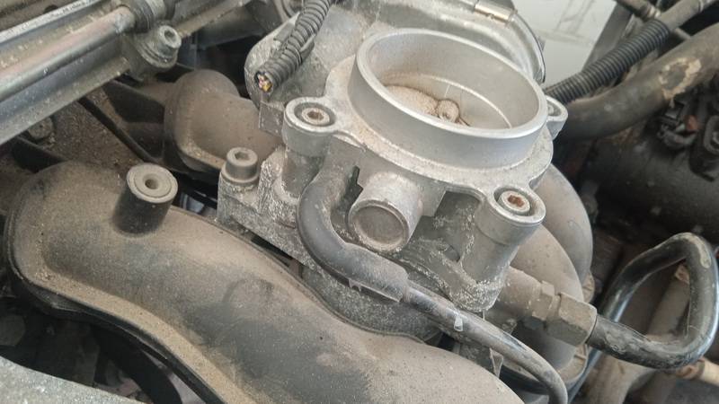 A1111410125 Mercedes-Benz CLK-CLASS 2000 Suurella Virtaamalla Varustettu Kaasuläpän - Thumbnail 2