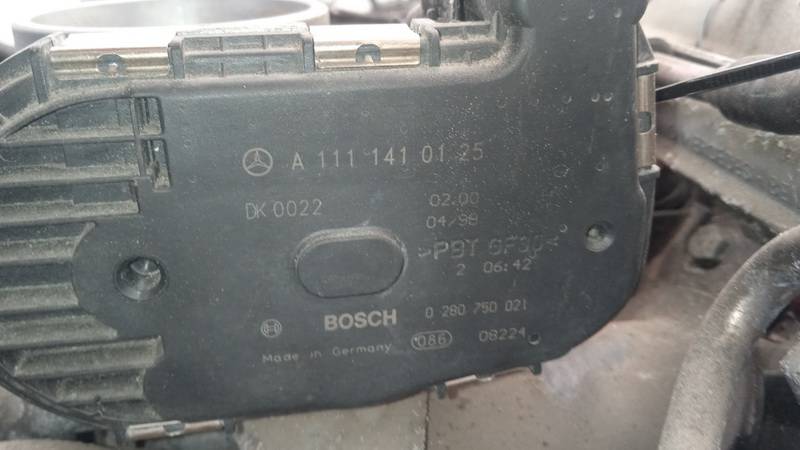 A1111410125 Mercedes-Benz CLK-CLASS 2000 Suurella Virtaamalla Varustettu Kaasuläpän - Thumbnail 4