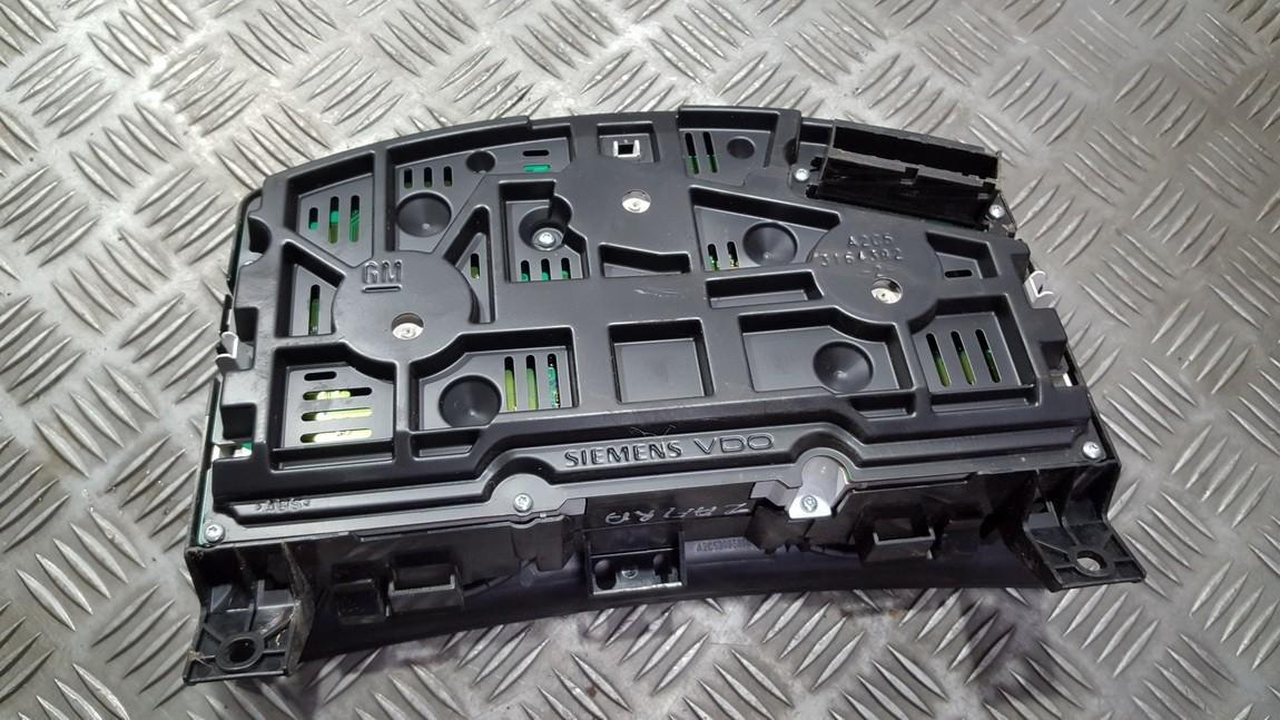 13225959 Opel Zafira 2006 Speedometers - Cockpit - Speedo Clocks Instrument - Thumbnail 2