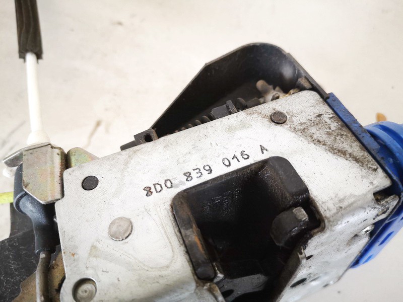 8D0839016A Audi A4 1997 Zamek drzwi - TYLNE PRAWE - Thumbnail 3