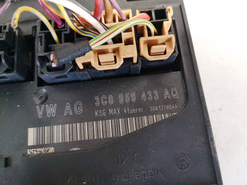 3C0959433AQ Volkswagen Passat 2010 General Module Comfort Relay (Unit) - Thumbnail 2