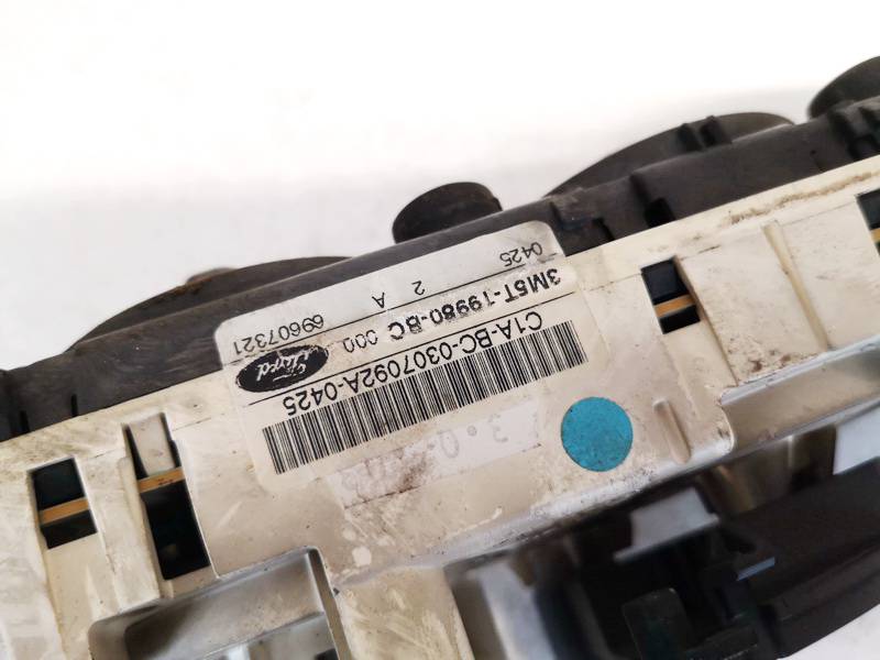 3M5T19980BC Ford C-MAX 2003 Climate Control Panel (heater control switches) - Thumbnail 3