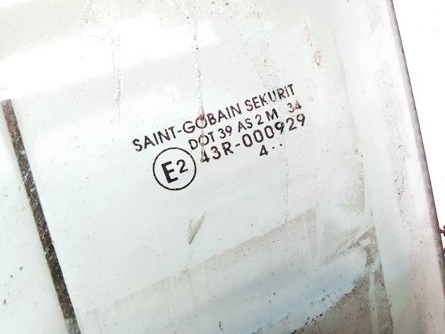 DOT39AS2M34 Citroen C8 2005 vitre de porte avant Gauche - Thumbnail 2