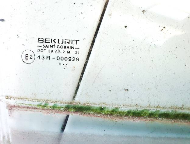 DOT39AS2M34 Fiat Scudo 2001 Vitre de Porte Avant Droite - Thumbnail 3