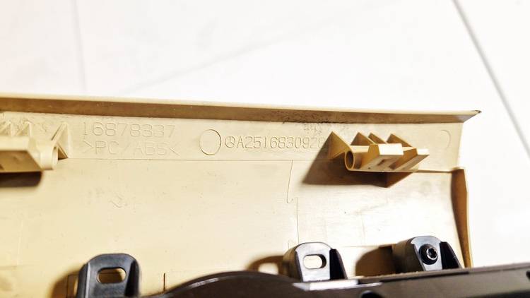 A2516830928 Mercedes-Benz R-CLASS 2007 Climate Control Panel (heater control switches) - Thumbnail 3