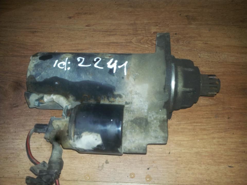 1005831338 0001125048 Starter Motor Ford Galaxy 2002 1.9L 45EUR