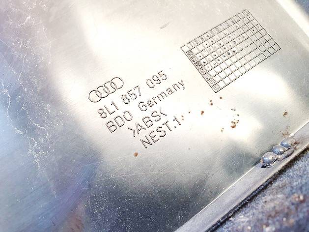 8L1857095 Audi A3 2000 Glove Box Assembly - Thumbnail 3