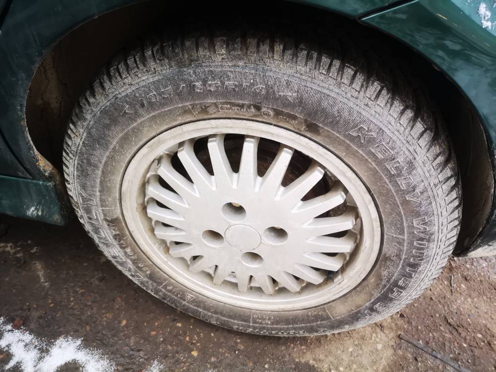 4X100 Volkswagen Polo 2001 Komplet Kół Zimowych R14 - Thumbnail 3