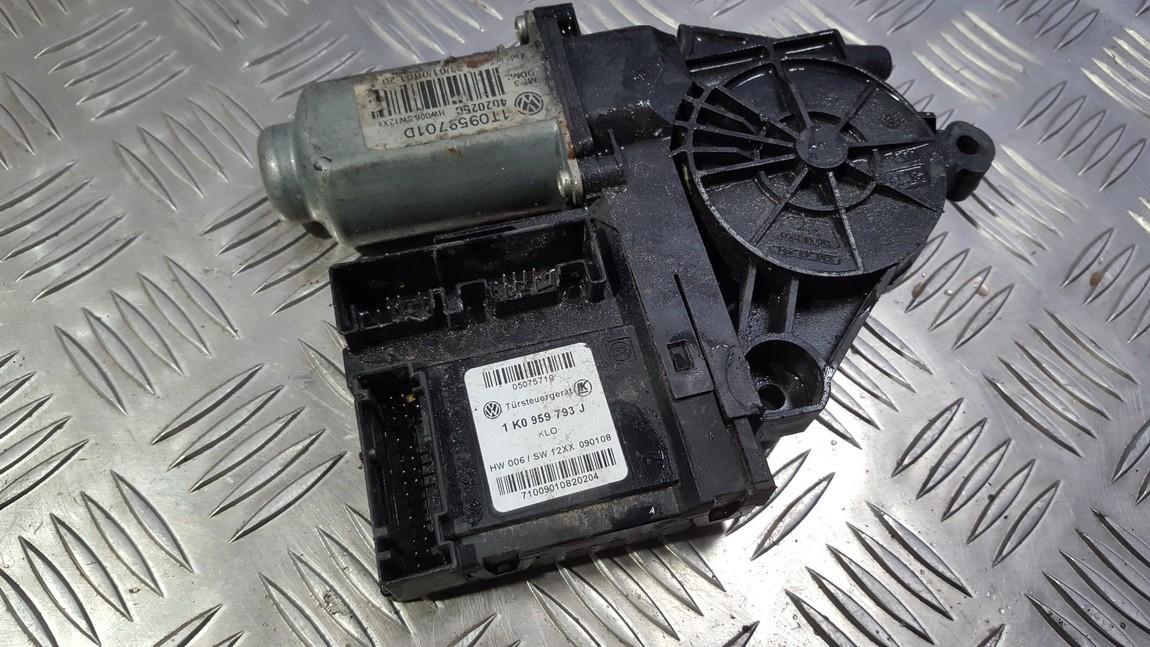 1K0959793J Skoda Octavia 2008 Window Motor - FRONT RIGHT