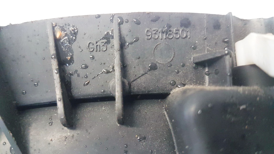 9616307577 Peugeot 406 2000 Door Handle Interior - FRONT LEFT - Thumbnail 3