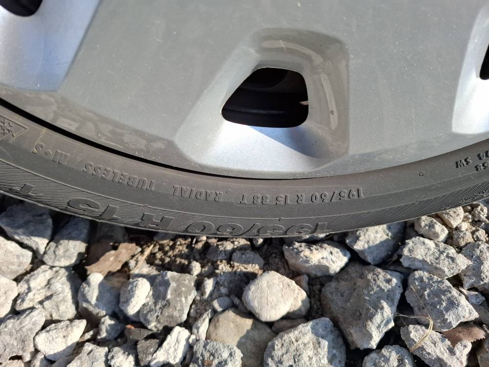 195/60R15 Opel Meriva 2003 Tērauda riteņu komplekts R15 - Thumbnail 5