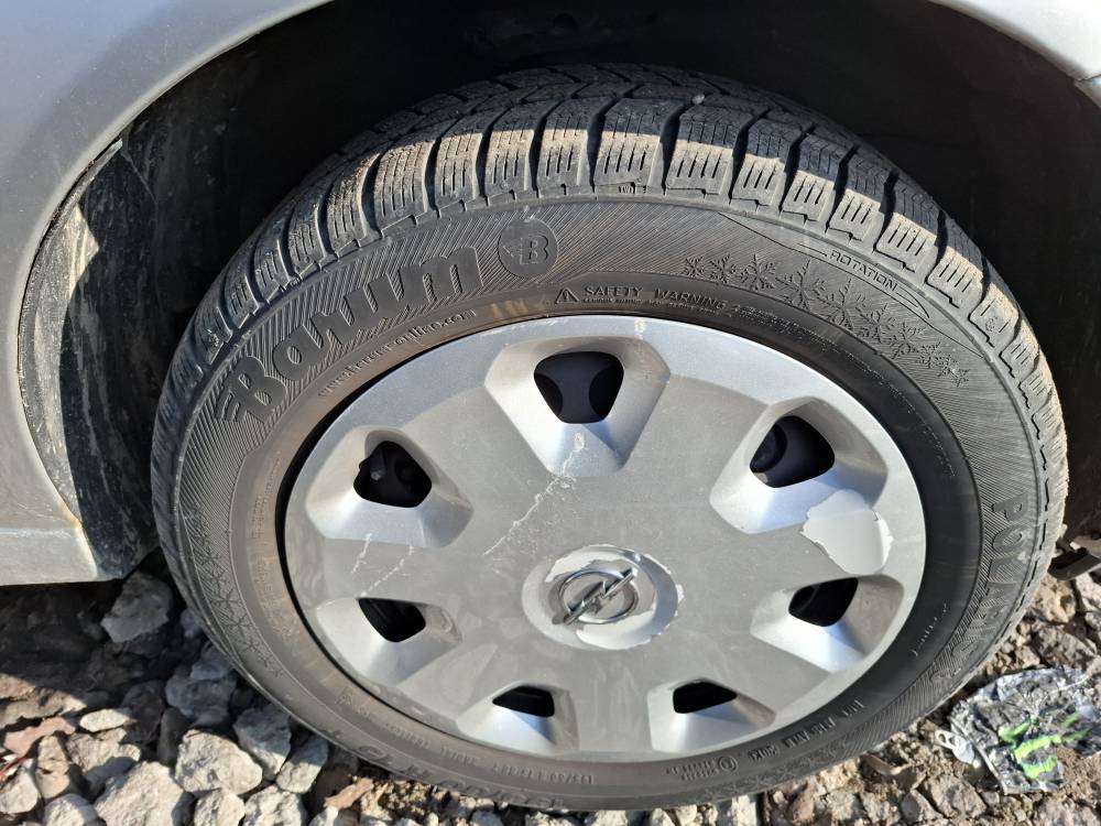 195/60R15 Opel Meriva 2003 Tērauda riteņu komplekts R15 - Thumbnail 4