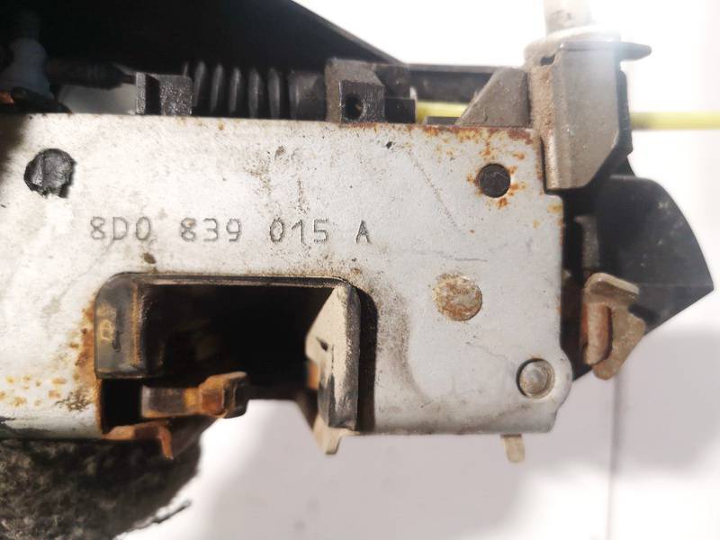 8D0839015A Audi A4 1998 Door Lock Mechanism - REAR LEFT - Thumbnail 3