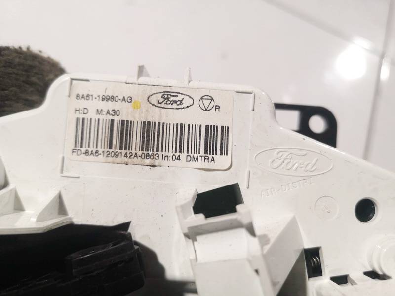 8A6119980AG Ford Fiesta 2012 Climate Control Panel (heater control switches) - Thumbnail 3
