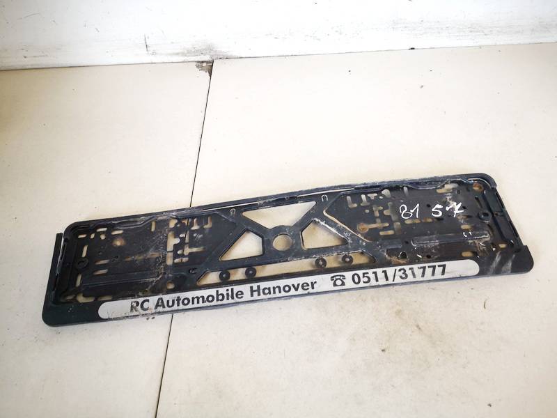 Opel Corsa 2003 License Plate Frames - FRONT