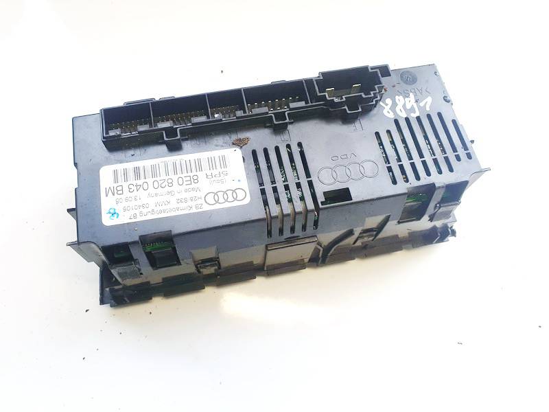 8E0820043BM Audi A4 2005 Commande chauffage - Thumbnail 3