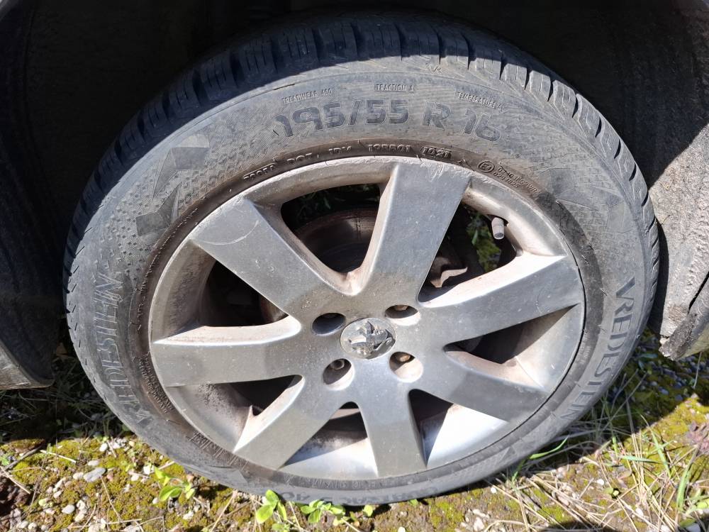 4X108 Peugeot 207 2007 Wheels kit R16 - Thumbnail 4