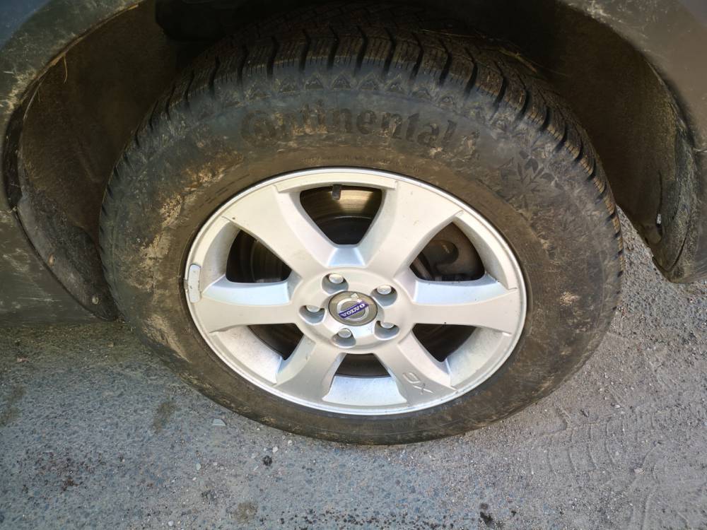 5X108 Volvo XC 70 2010 Komplet Kół Zimowych R16 - Thumbnail 4