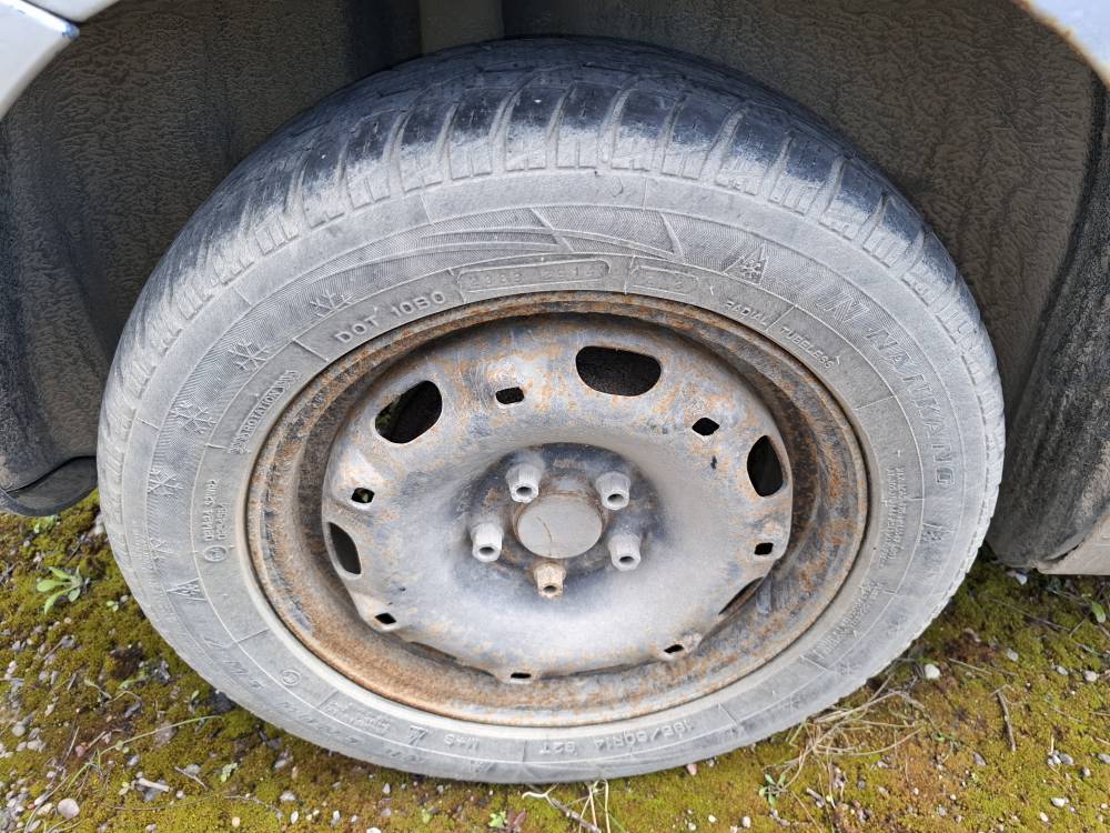 5X100 Volkswagen Polo 2008 Komplet stalowych felg R14 - Thumbnail 6