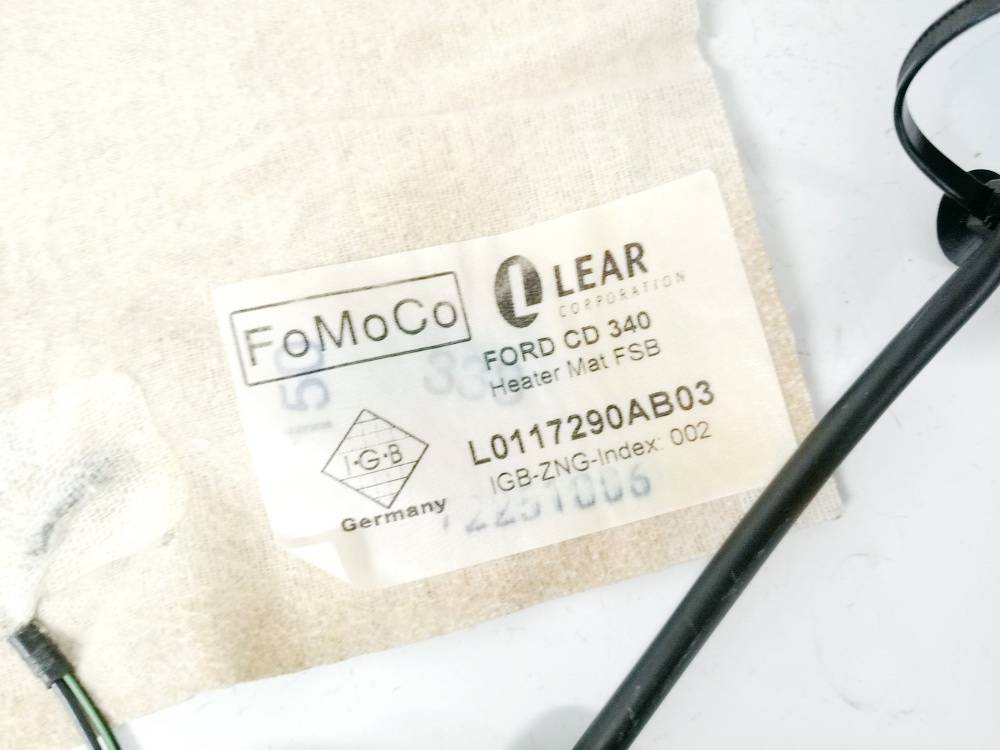 L0117290AB03 Ford Mondeo 2008 Seat heating element - Thumbnail 3