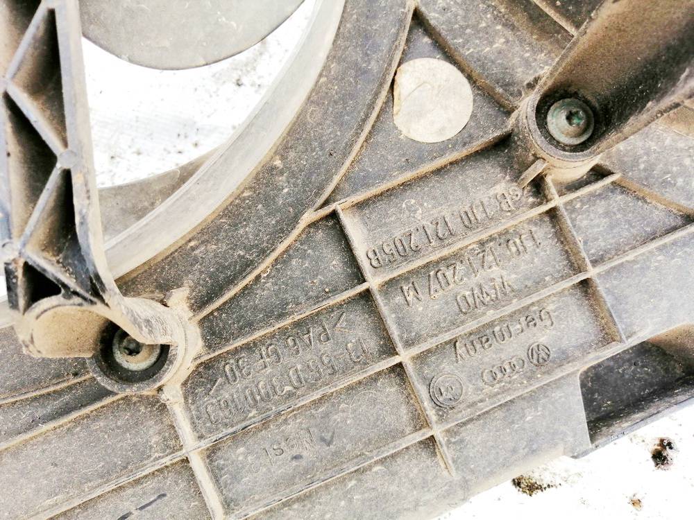 1J0121207M Volkswagen Bora 2001 Diffuser, Radiator Fan - Thumbnail 3