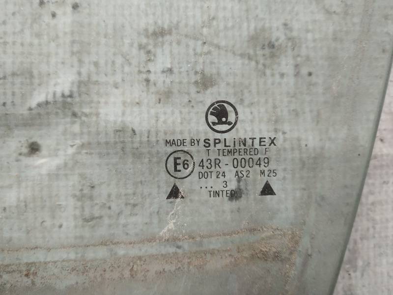 AS2 Skoda Octavia 2003 Door-Drop Glass - FRONT LEFT - Thumbnail 2