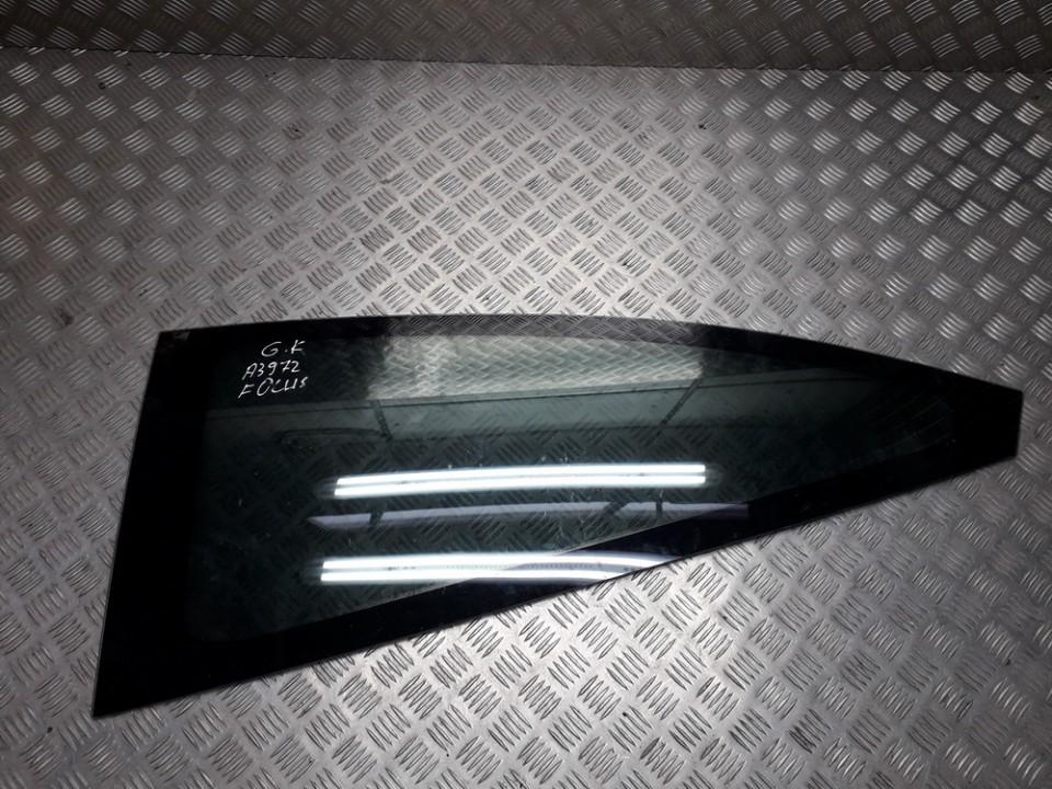Ford Focus 2002 Corner quarter window glass - REAR LEFT