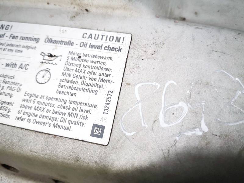 13242572 Opel Meriva 2006 Radiator Support, Mask - FRONT - Thumbnail 3